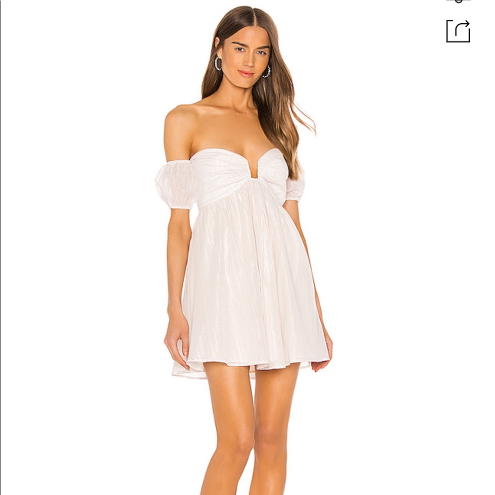 Lovers and friends multi colored striped dress